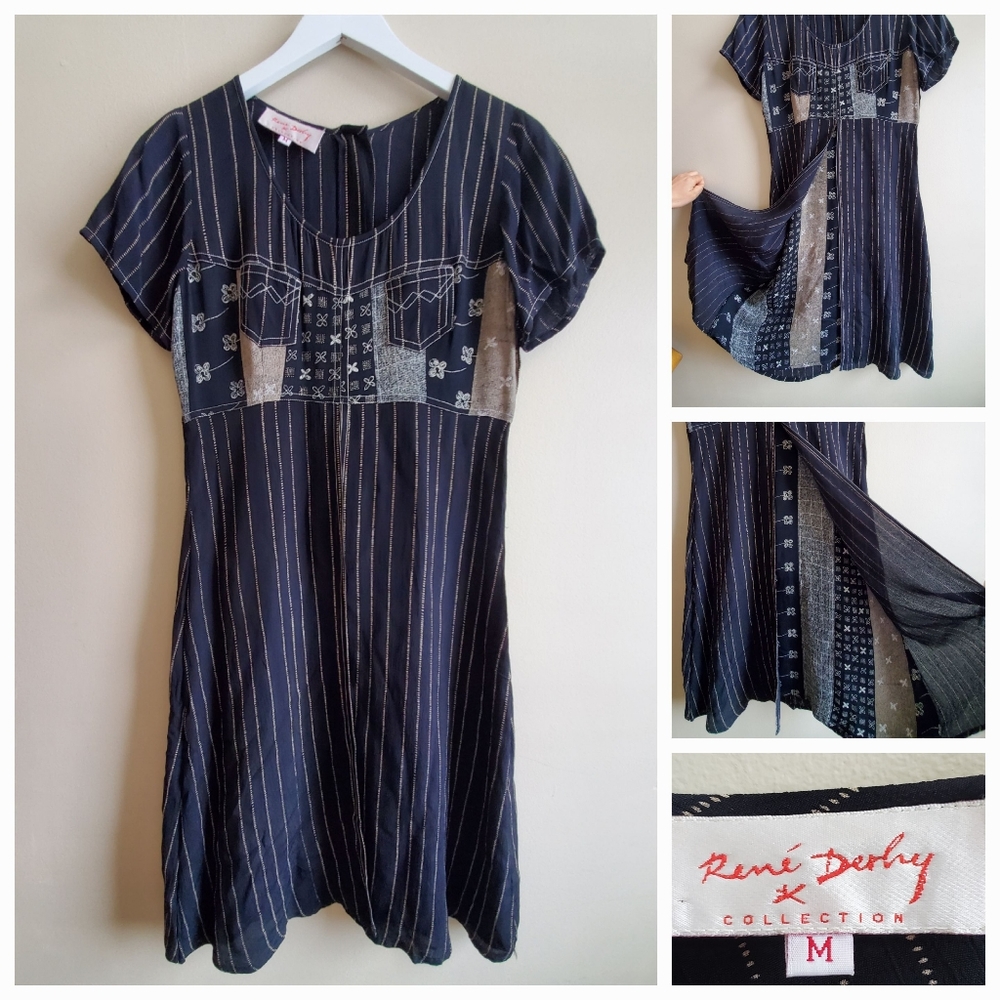 Rare Vintage Rene Derhy vintage dress- 1990 France
